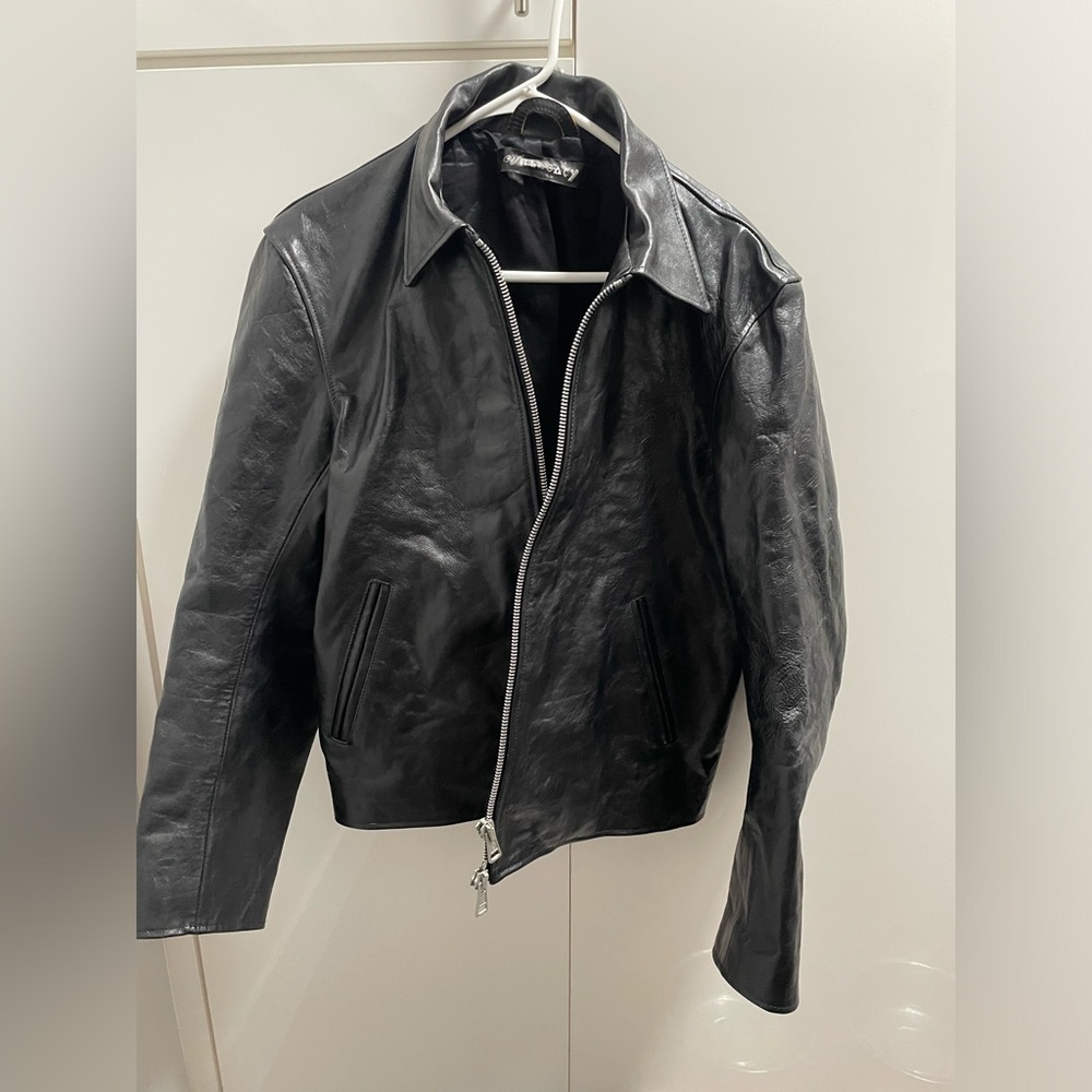 OUR LEGACY Leather Jacket size 48